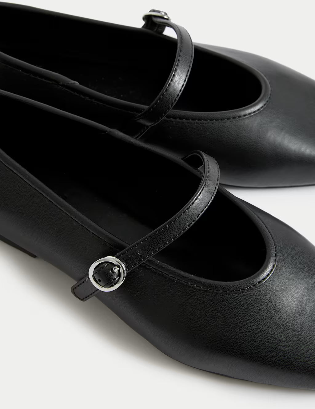 Strappy Flat Ballet Pumps